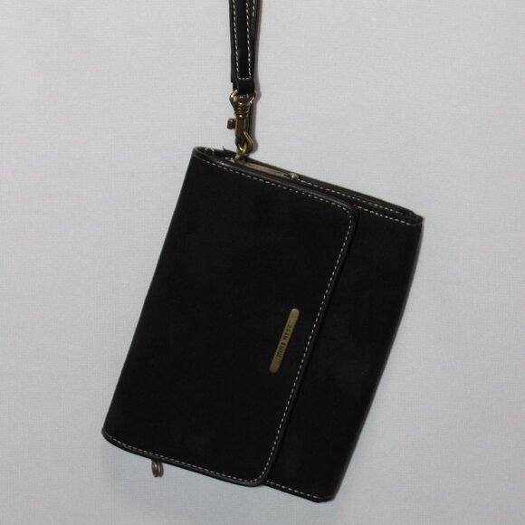 Nine West Black Suede Wristlet - Picture 2 of 15